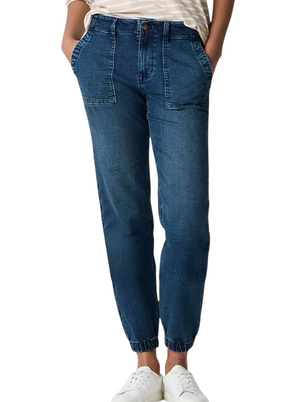 J.CREW Utility jogger jean in signature stretch NWT Size 30